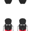 Atomic 2024 Red/Blk Colt 12 (DIN 4-12) Bindings NEW !! Width:75mm -Outlet Fischer Store 21Colt12RedssMain