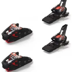 Marker 2023 Race XCOMP 12 (DIN 4 - 12) Red+Blk Bindings NEW !! Width: 85mm