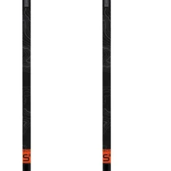 Salomon 2023 Artic S3 XL Gray Ski Poles NEW !! 130cm