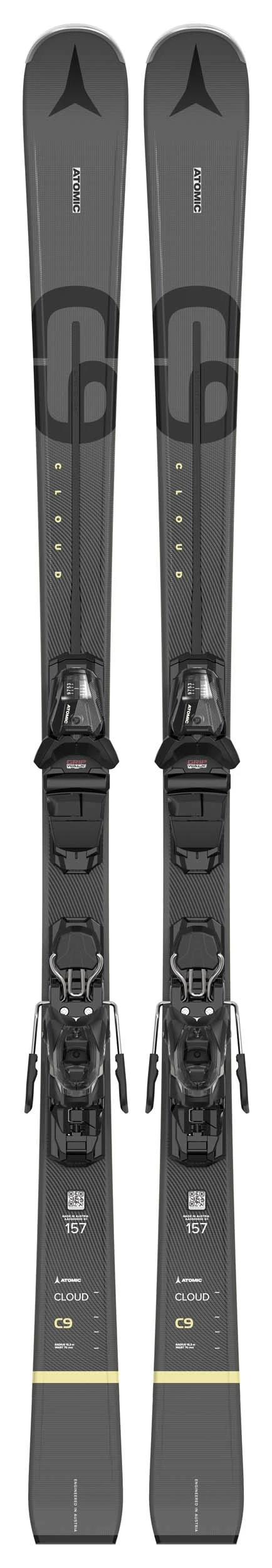 Atomic 2023 Cloud C9 Skis W/M10 GW Bindings NEW !! 150,157cm 3 Atomic 2023 Cloud C9 Skis W/M10 GW Bindings NEW !! 150,157cm
