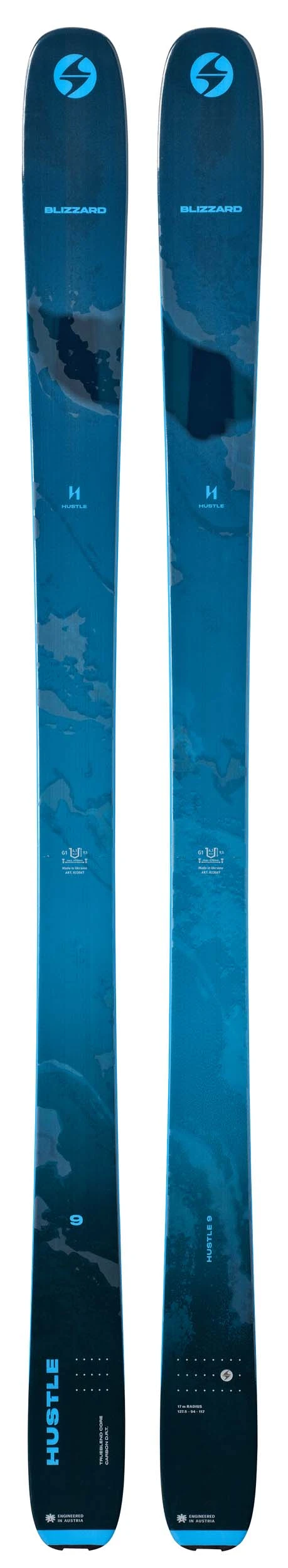Blizzard 2024 Hustle 9 Skis (Without Bindings / Flat) NEW !! 172,180cm 3 Blizzard 2024 Hustle 9 Skis (Without Bindings / Flat) NEW !! 172,180cm