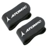 Atomic Black Deluxe Ski Straps (1 Pair Pack) NEW !! -Outlet Fischer Store AtomicBlkRaceSkiStrapSign