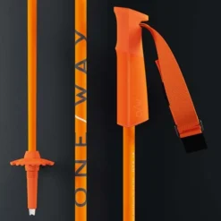 One Way 2023 GTX 14 Flame Ski Pole Kit -Outlet Fischer Store OW23GTX14FlameBlack